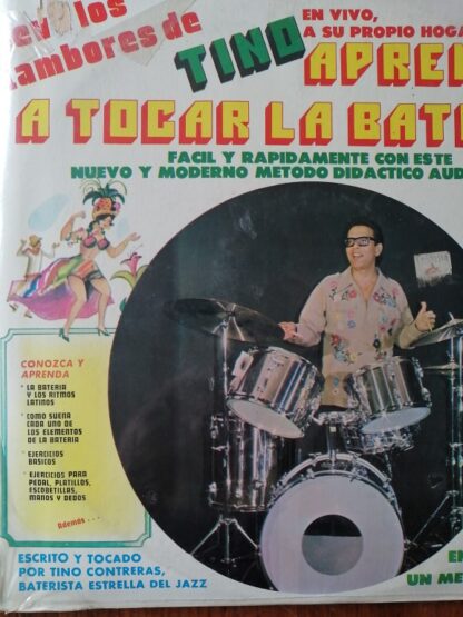 DISCOS LP RETRO. METODO DE BATERIA DE TINO CONTRERAS, AUN SELLADO - Image 3