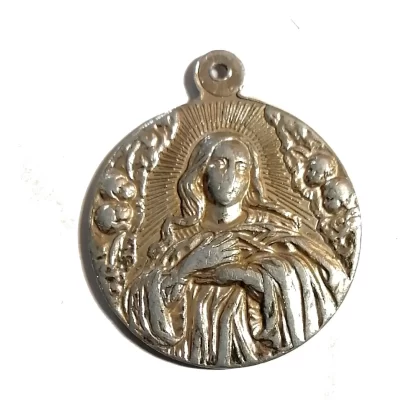 Medalla Religiosa Antigua 1954 Centenario. Orden de Hijas de María Inmaculada