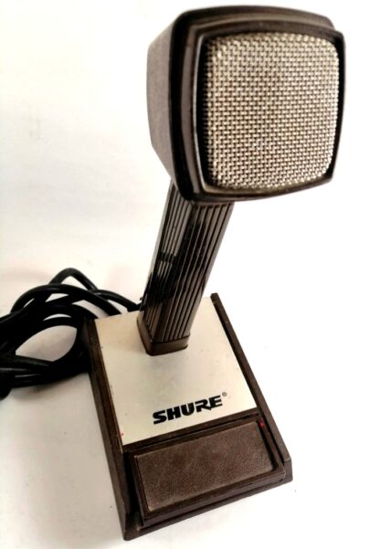 MICROFONO ANTIGUO SHURE, DE VOCEO, AÑOS 60s - Image 6