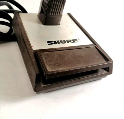 MICROFONO ANTIGUO SHURE, DE VOCEO, AÑOS 60s - Image 7