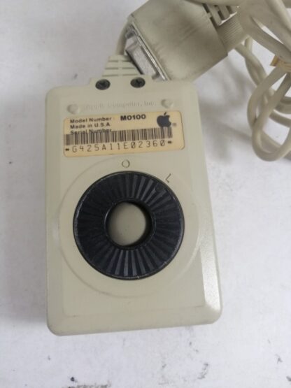Mouse Vintage. Apple 1986, M100 Primera edicion Oldware, Mouse Antiguo - Image 7