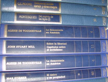 LIBRO. COLECCION ORBIS GRANDES PENSADORES 35 VOLUMENES IMPECABLES. - Image 4