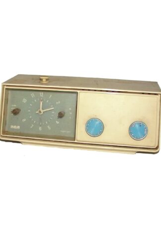 RADIO ANTIGUO DE BULBOS RCA, AÑOS 60s BLANCO