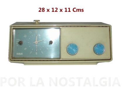 RADIO ANTIGUO DE BULBOS RCA, AÑOS 60s BLANCO - Image 2