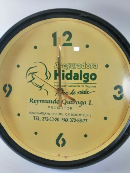 RELOJ VINTAGE ASEGURADORA HIDALGO, MONTERREY AÑOS 80s SOLO COLECCION - Image 3