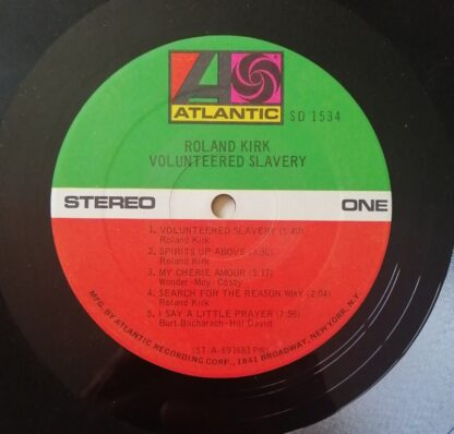 DISCO LP RETRO. ROLAND KIRK, VOLUNTEERED SLAVERY 1969 - Image 8