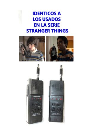 Radios Walkie Talkies Retro Realistic Años 80s