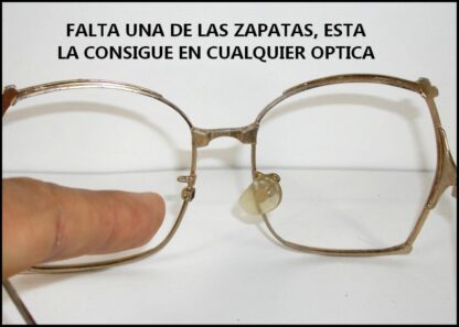Autenticas Gafas Vintage /, Sol Optics, Chapa Oro 18k - Image 5