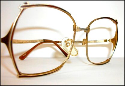 Autenticas Gafas Vintage /, Sol Optics, Chapa Oro 18k - Image 2