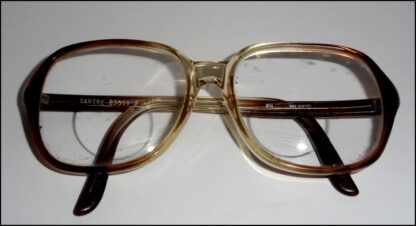 Autenticas Gafas Antiguas, Sartre Mexico. Años 50s - Image 2