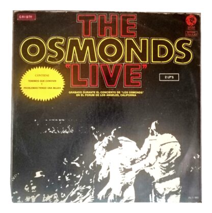 DISCO LP RETRO. ALBUM. THE OSMOND´S LIVE 1972 CONCIERTO 2 DISCOS. - Image 3