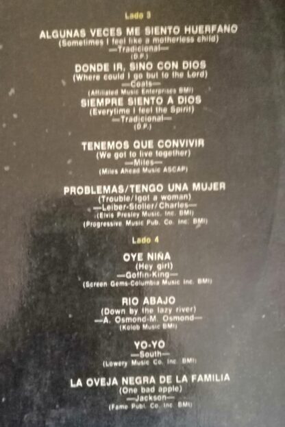 DISCO LP RETRO. ALBUM. THE OSMOND´S LIVE 1972 CONCIERTO 2 DISCOS. - Image 8