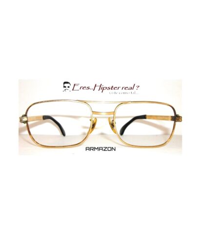 Autenticas Gafas Vintage. Universal/ Chapa De Oro 12k