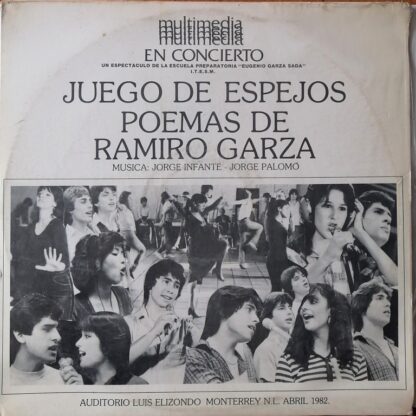 DISCOS LP RETRO. JUEGO DE ESPEJOS, PREPARATORIA EUGENIO GARZA SADA 1982 - Image 2