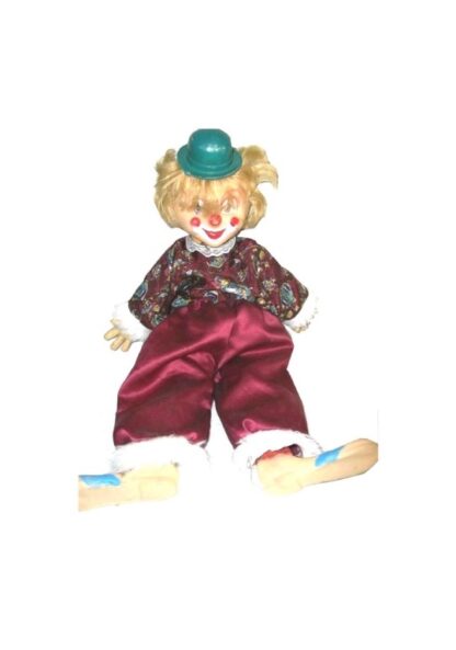 Muñeco Antiguo, Payasito De Circo, Años 60s Juguetes Retro