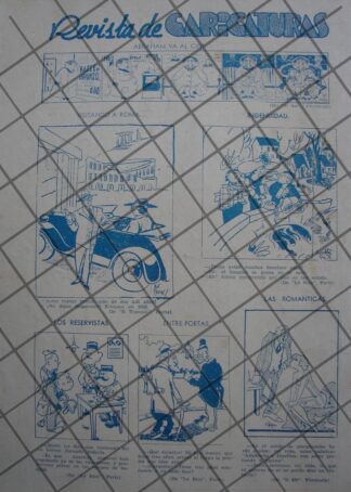 TIRAS COMICAS ANTIGUAS VARIAS 1937