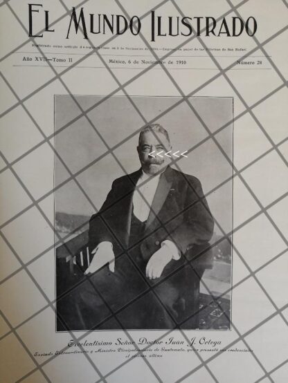 PORTADA ANTIGUA 1910 JUAN JOSE ORTEGA CARRASCAL. GUATEM