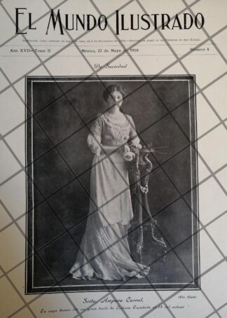 PORTADA ANTIGUA. 1910 AMPARO CORRRAL ESCALANTE