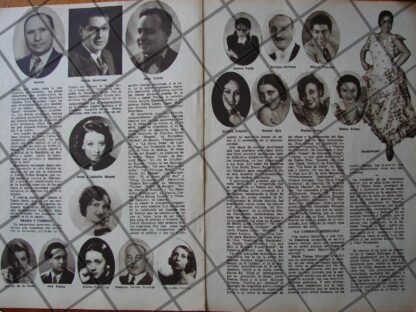 AFICHE ANTIGUO EL CONFLICTO EN PALESTINA 1938 - Image 2