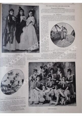 NOTA PRENSA ANTIGUA CARNAVAL DE MERIDA YUC. 1896