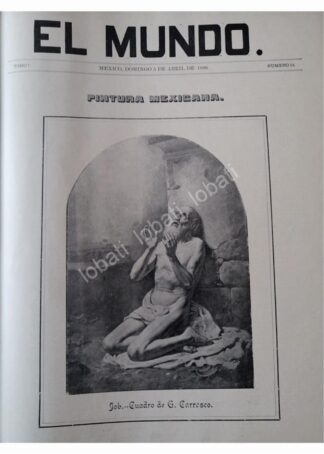 PORTADA ANTIGUA 1896 DE GONZALO CARRASCO. ARTE SACRO