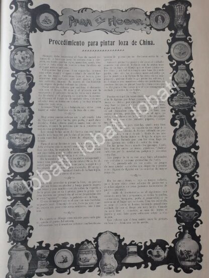 GACETA ANTIGUA DE MODAS 1899. " PAGINAS DE LA MODA " /67 - Image 4