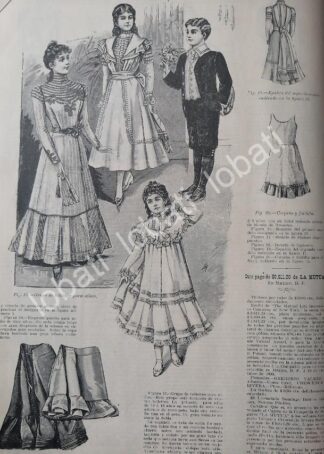 GACETA ANTIGUA " PAGINAS FEMENINAS" 1909 /69