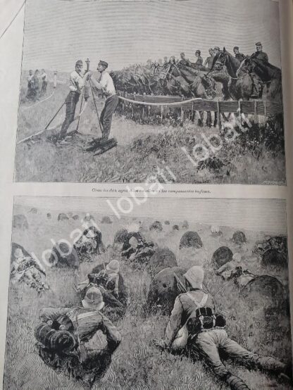 CARTEL ANTIGUO ORIGINAL DE LA GUERRA DE LOS BOERS 1899 / MLT - Image 2