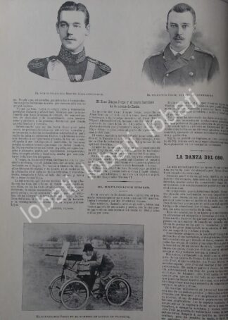 CARTEL ANTIGUO ORIGINAL DE EL PRIMER BLINDADO MILITAR DE SIMMS Y OTRAS NOTAS / MLT