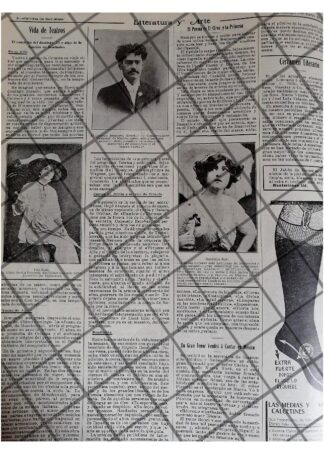 AFICHE ANTIGUO CARLOS MENESES EN CONCIERTOS 1912
