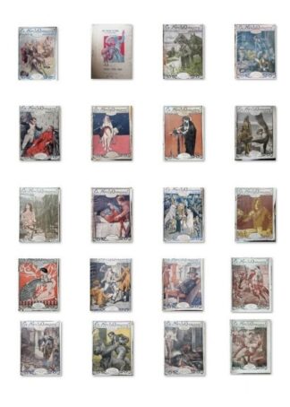 Lote De 20 Historietas Antiguas 1920 La Novela Quincenal