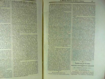 GACETA ANTIGUA. ESCUELA NACIONAL DE ARTES Y OFICIOS. AGO 1881 - Image 3