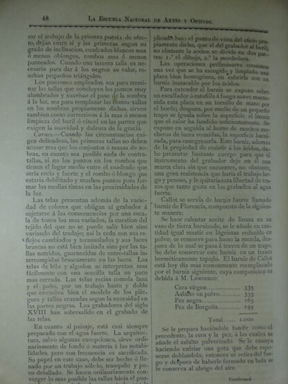 GACETA ANTIGUA. ESCUELA NACIONAL DE ARTES Y OFICIOS. SEP 1881 - Image 4