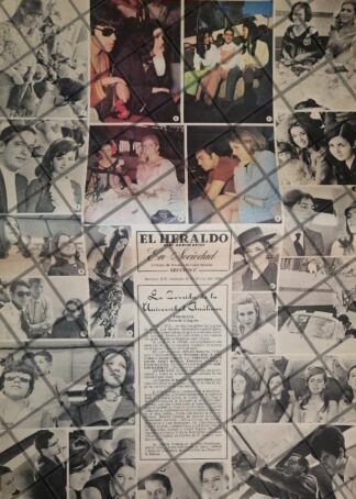 CARTEL RETRO CORRIDA DE TOROS, UNIVERSIDAD ANAHUAC 1969