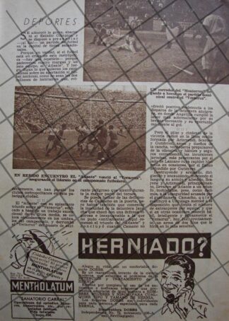 AFICHE ANTIGUO PARTIDO ATLANTE VS VERACRUZ 1939 Y MAS
