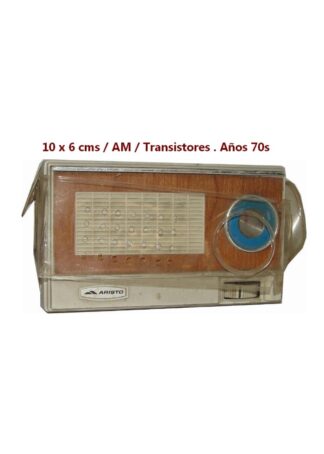 RADIO ANTIGUO DE BOLSILLO. ARISTO AÑOS 70s