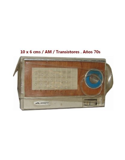 RADIO ANTIGUO DE BOLSILLO. ARISTO AÑOS 70s