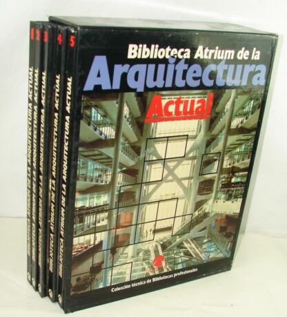 Libros. Biblioteca Atrium De La Arquitectura Actual 5 Tomos - Image 6