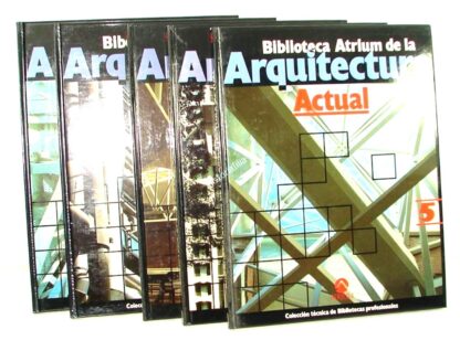 Libros. Biblioteca Atrium De La Arquitectura Actual 5 Tomos - Image 3