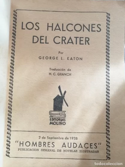 Historieta Antigua Bill Barnes No 1. Los Halcones 1938 - Image 2