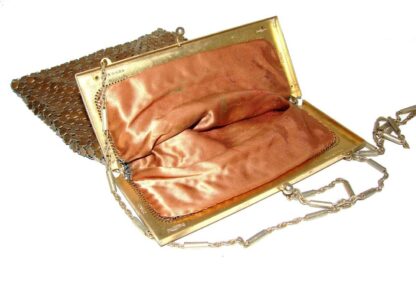 Bolso De Dama Antiguo Whiting & Davis Malla Años 30s - Image 6