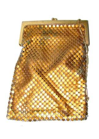 Bolso De Dama Antiguo Whiting & Davis Malla Años 30s