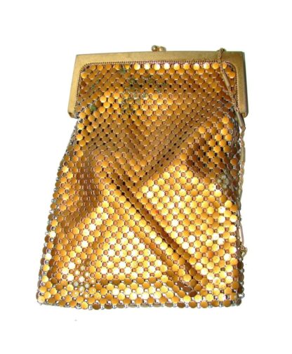 Bolso De Dama Antiguo Whiting & Davis Malla Años 30s