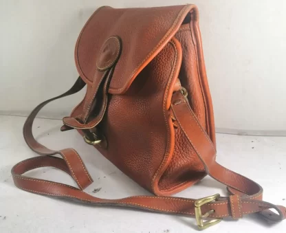 Bolso Retro 80s Dooney & Bourke Bandolera, En Cuero - Image 9