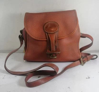 Bolso Retro 80s Dooney & Bourke Bandolera, En Cuero - Image 11