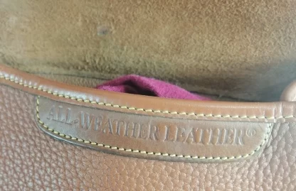 Bolso Retro 80s Dooney & Bourke Bandolera, En Cuero - Image 6