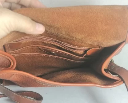 Bolso Retro 80s Dooney & Bourke Bandolera, En Cuero - Image 5