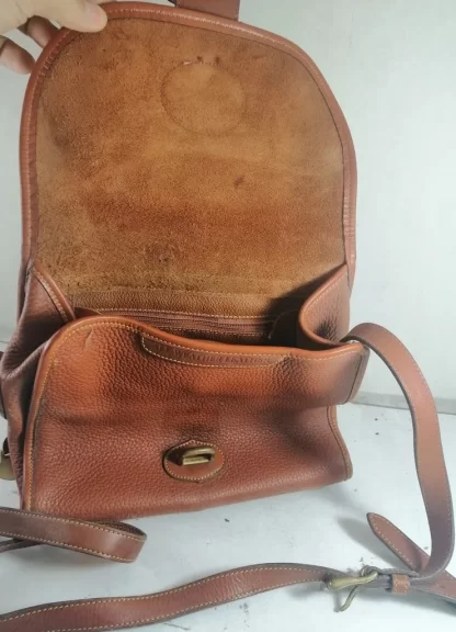 Bolso Retro 80s Dooney & Bourke Bandolera, En Cuero - Image 4