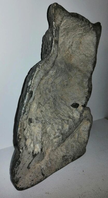 Figura Decorativa Antigua, Buho. Antimonio Inicios De Siglo Xx - Image 5