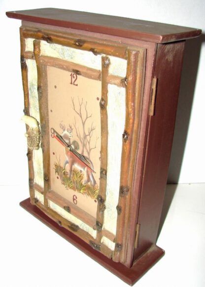 GABINETE GUARDA LLAVES RETRO, TEMA CACERIA, AÑOS 80s - Image 3